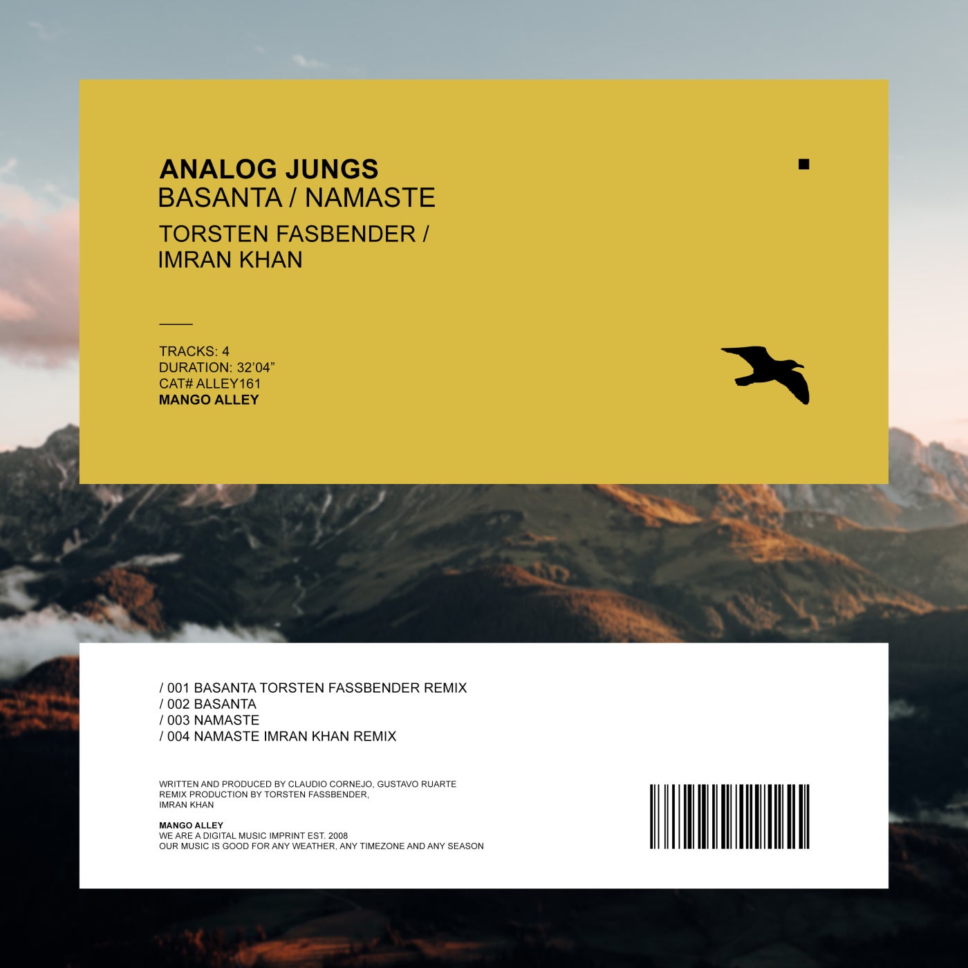 Analog Jungs – Basanta / Namaste [ALLEY161]